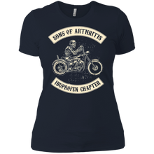 Sons of arthritis ibuprofen chapter funny shirt Ladies' Boyfriend Shirt